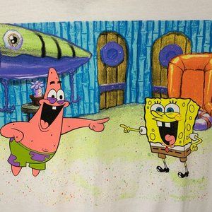 Nickelodeon Sponge Bob & Patrick T-Shirt Size Medium Unisex NWOT